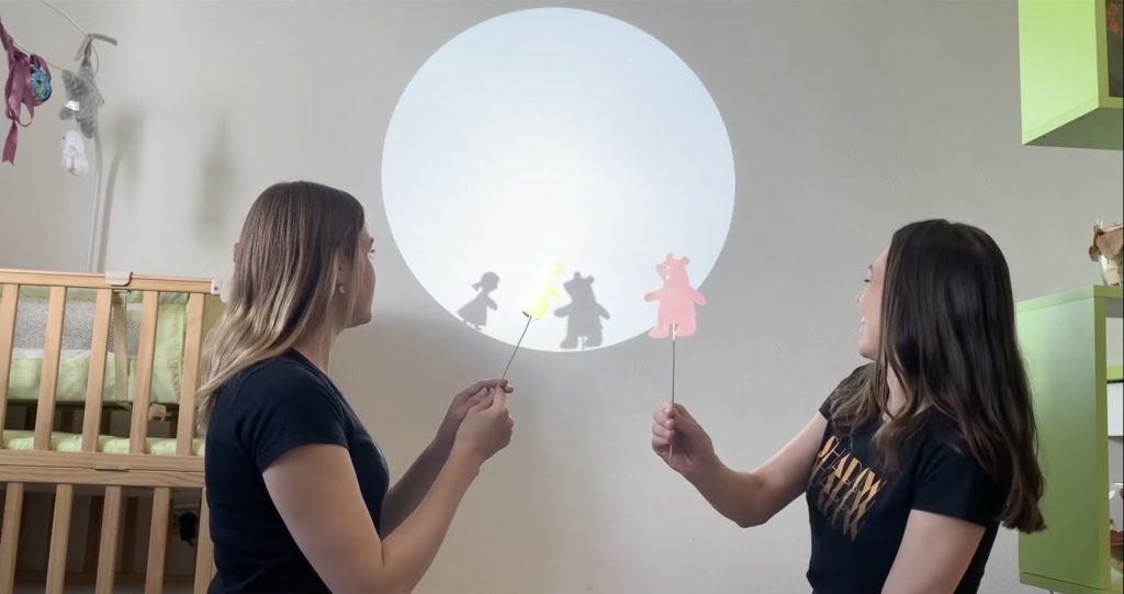 Shadow theatre at home, Verba Shadow Theatre, Shadow moms