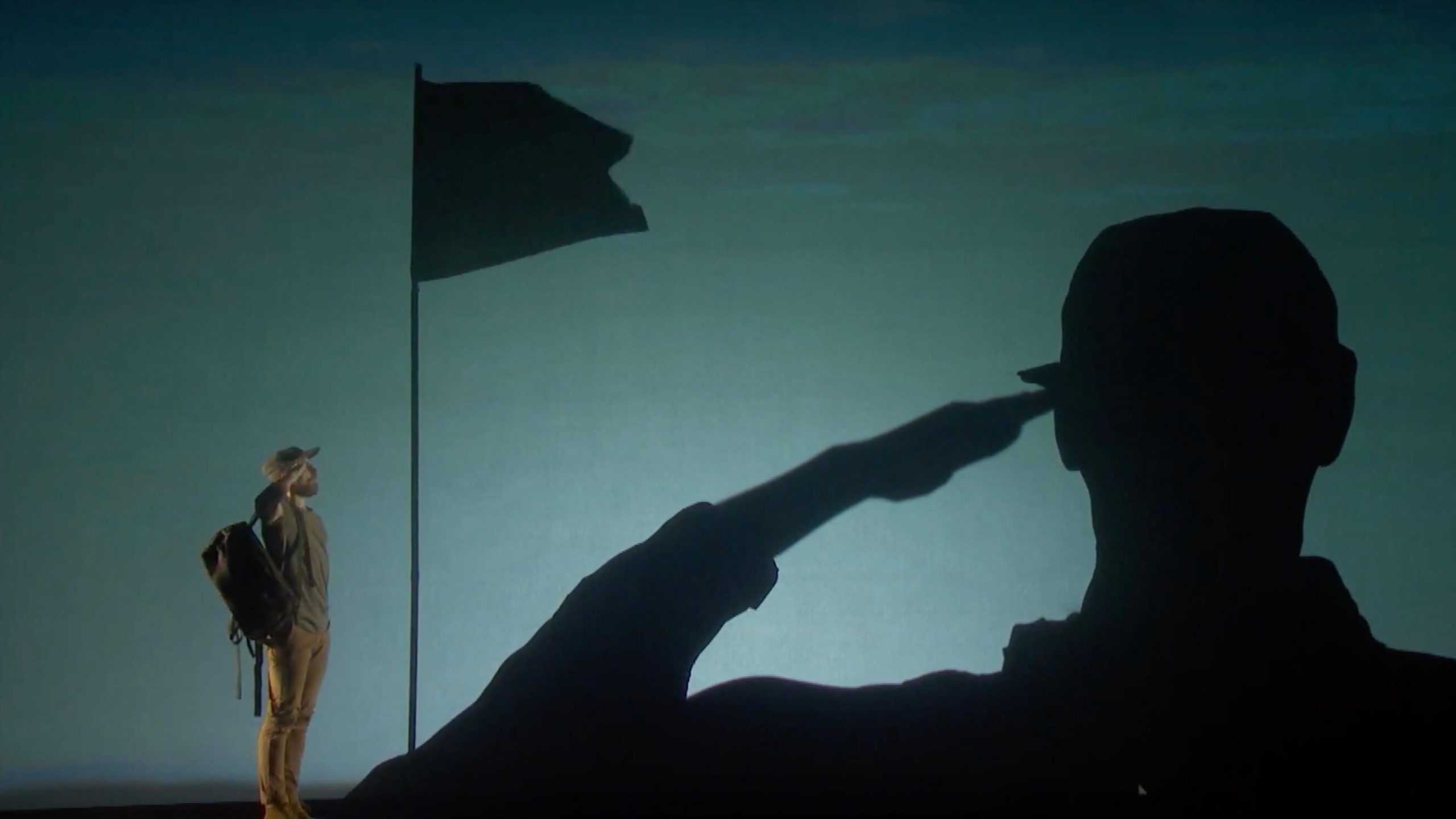 Solder, Verba Shadow Theatre, shadow show, war